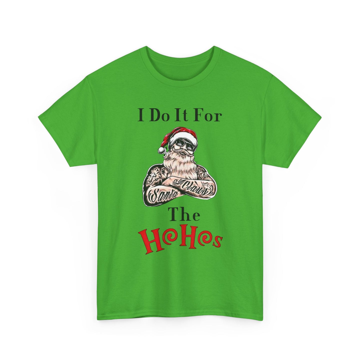 Hilarious Santa Claus Christmas Graphic T Shirt Unisex Heavy Cotton Tee GIFT NEW