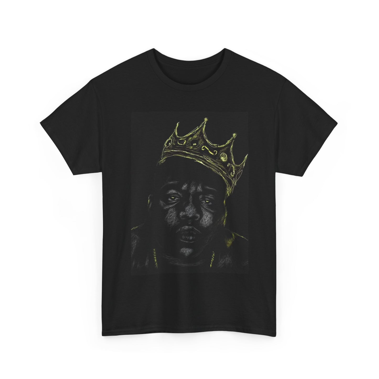 Biggie Tshirt Notorious BIG Brooklyn NY Retro king RAP Unisex Heavy Cotton Tee