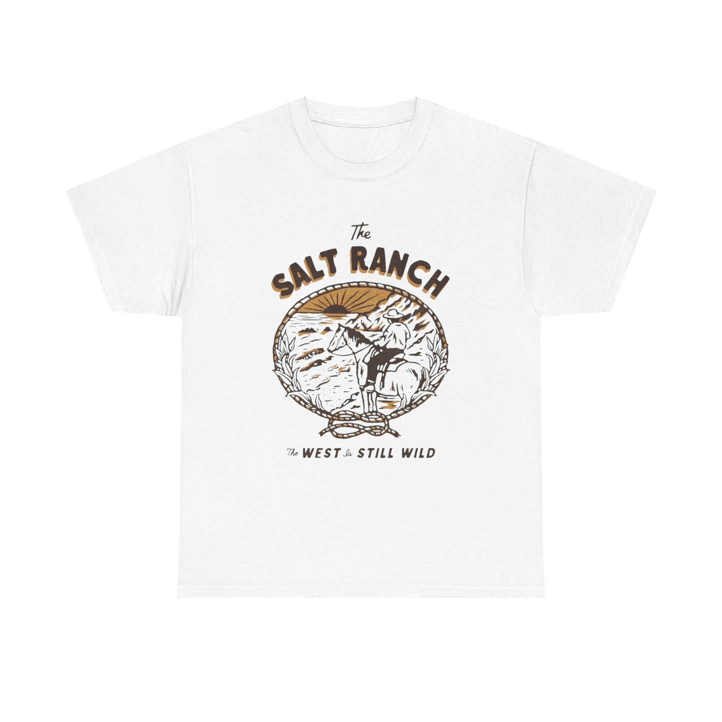 The West Is Still Wild Graphic T Shirt Unisex Heavy Cotton Tee