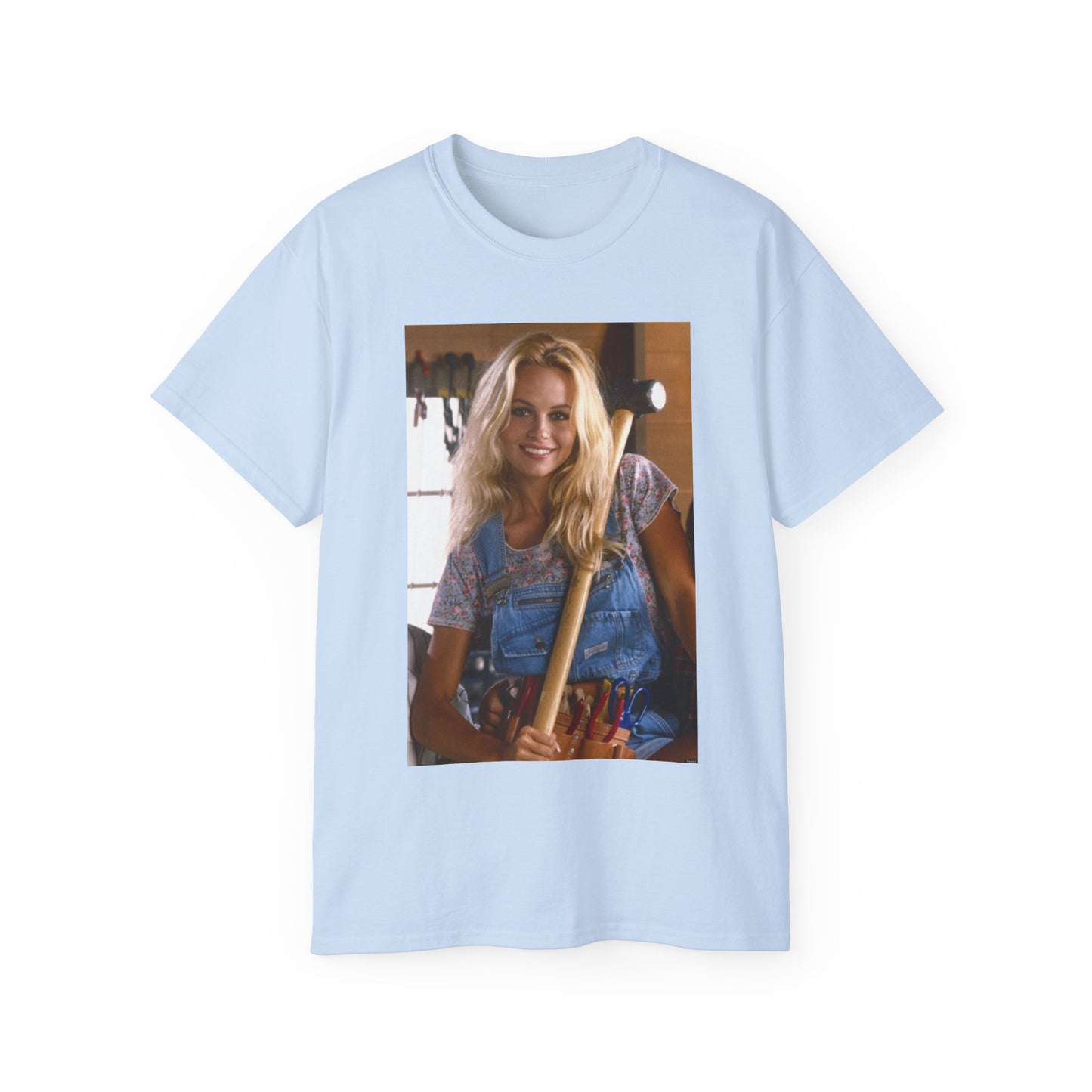 Pam Anderson playboy tool time 90s vintage Unisex Ultra Cotton Tee