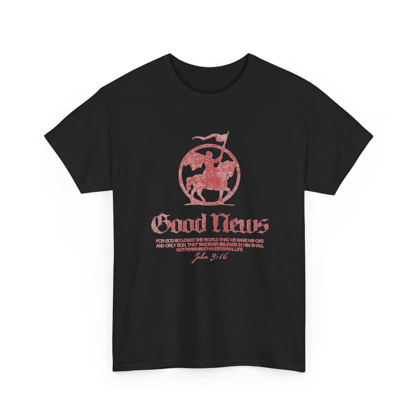 Good News Jesus Graphic T Shirt Unisex Heavy Cotton Tee