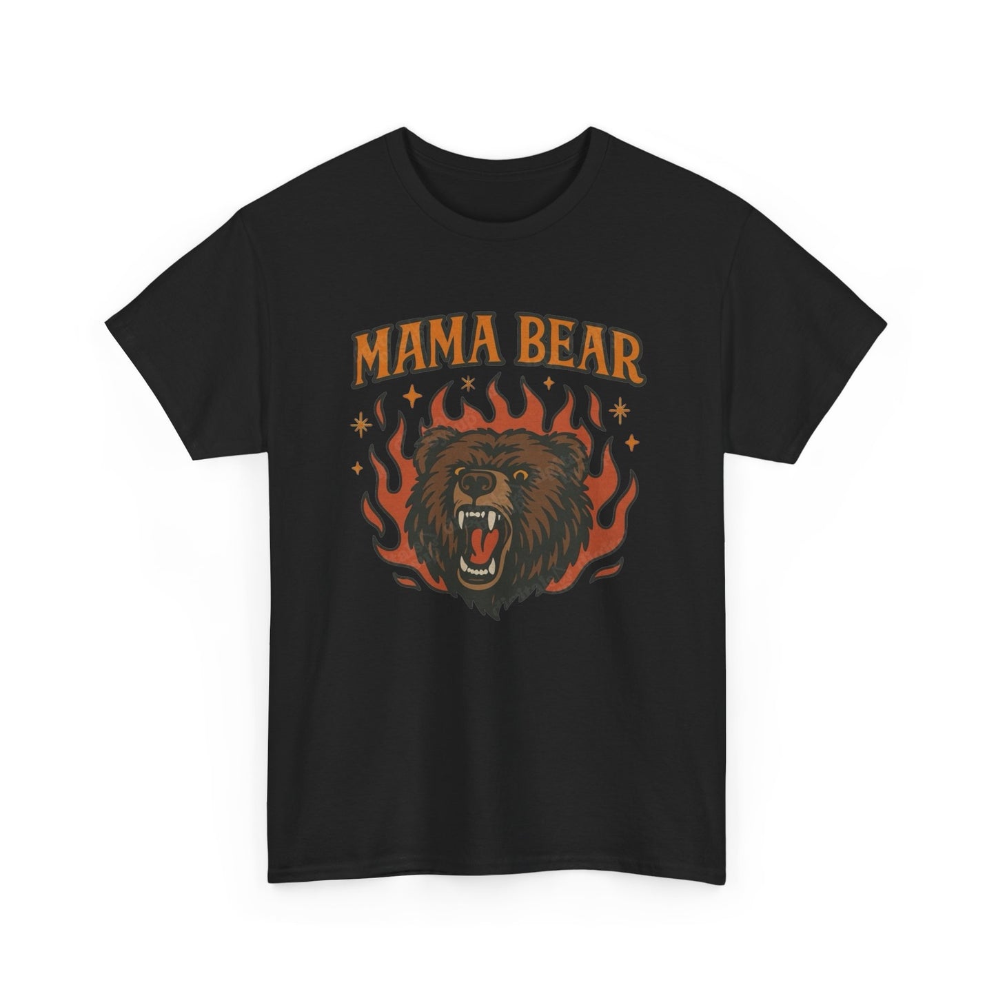 Mama Bear Graphic T Shirt NEW Unisex Heavy Cotton Tee