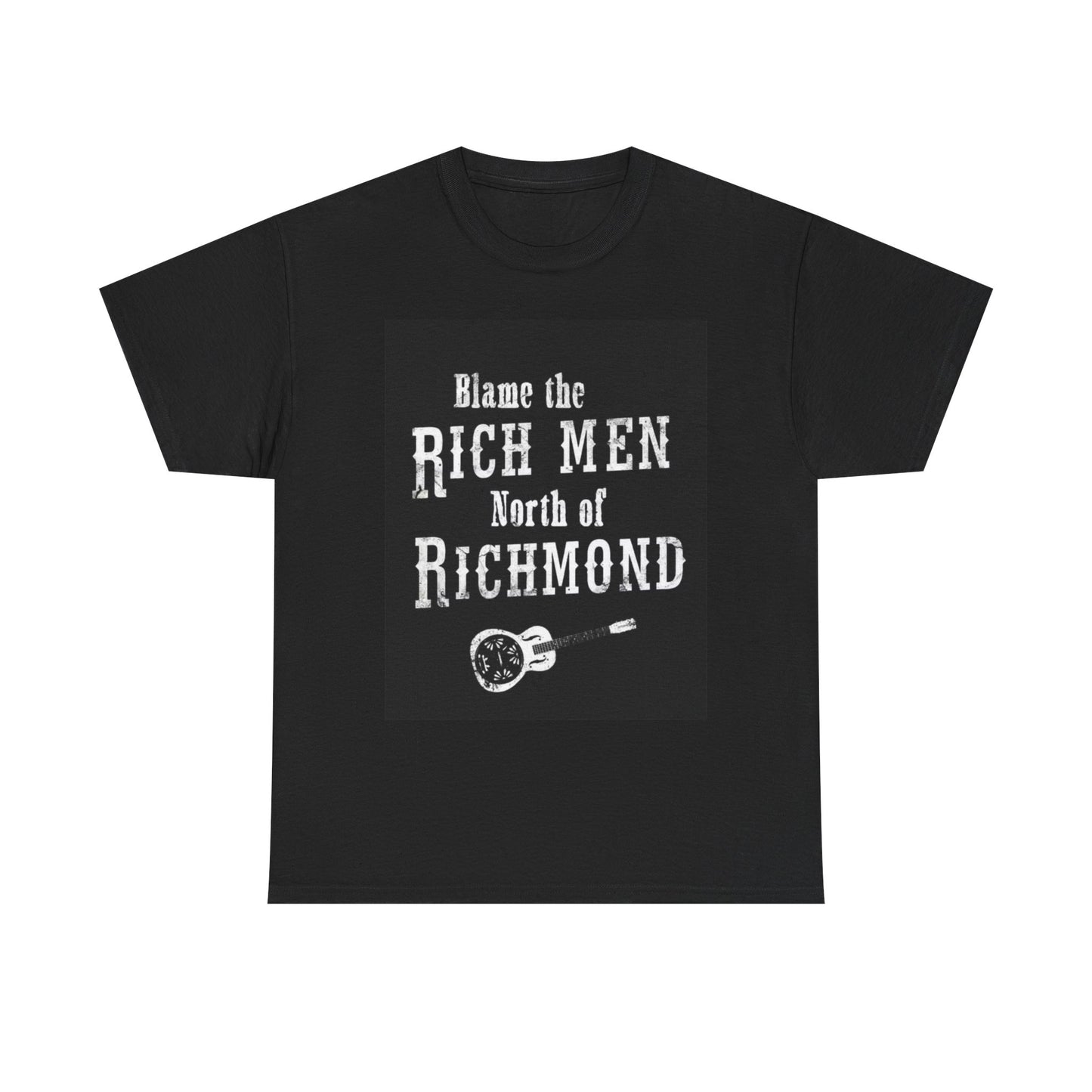 Oliver Anthony Music Tshirt country Rebel Rich Men USA Unisex Heavy Cotton Tee