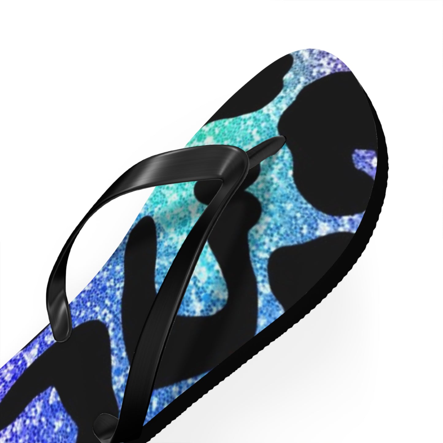 Glitter Animal Beach Sandals, Slides for Summer, Flip Flops, Water Resistant