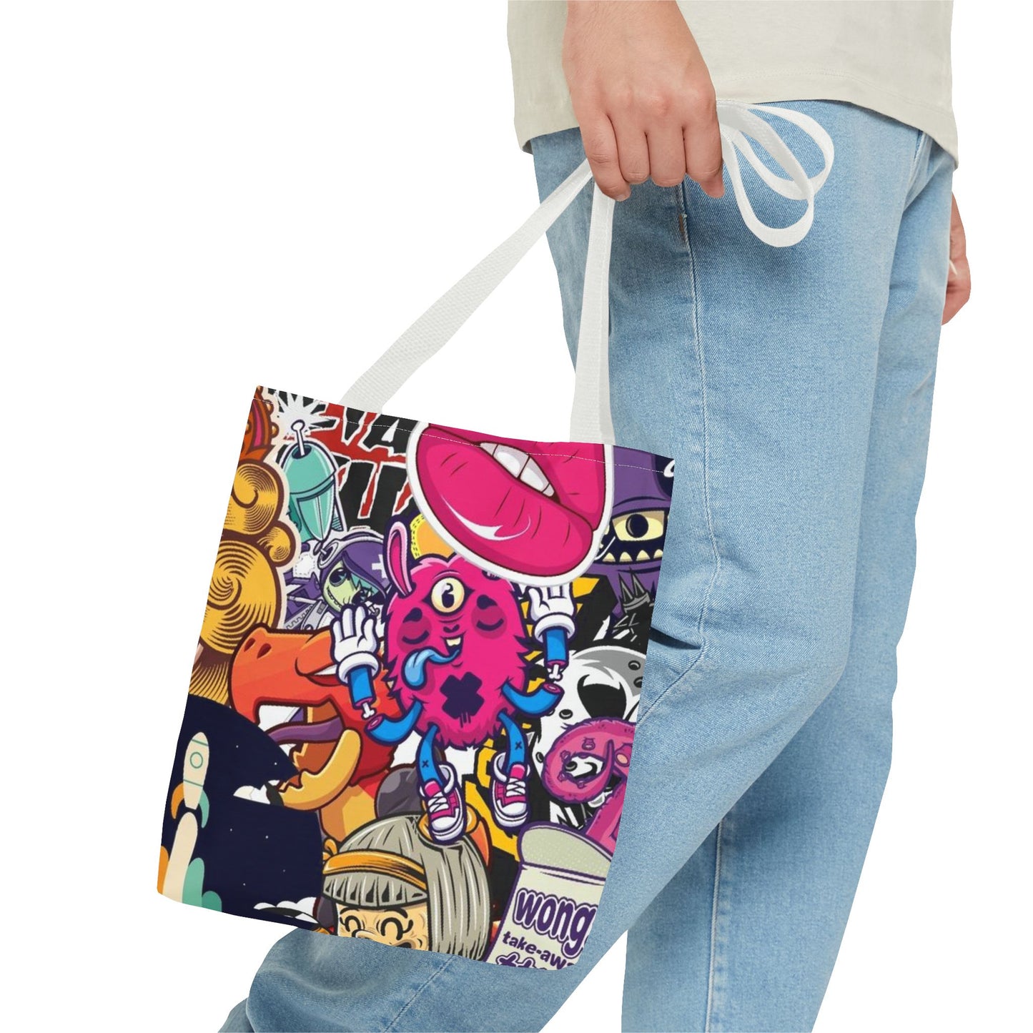 Sticker Bomb All Over Print BRAND NEW Purse, Pocketbook,Travel Tote Bag