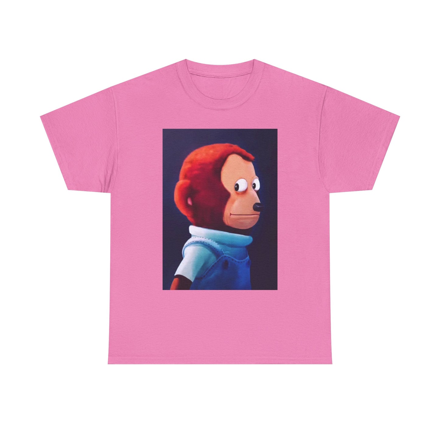 Funny Side Eye Jokes T Shirt MEME Comedy Cartoon Painting Unisex Heavy Cotton