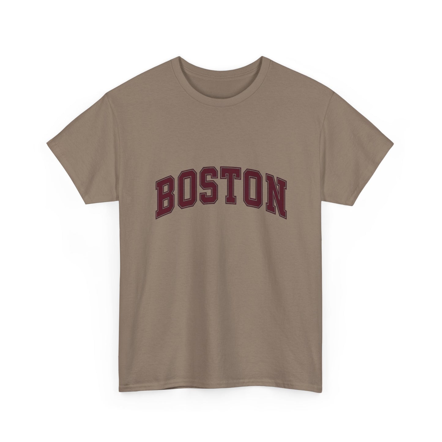 Boston Logo NEW ENGLAND Graphic T Shirt Unisex Heavy Cotton Tee