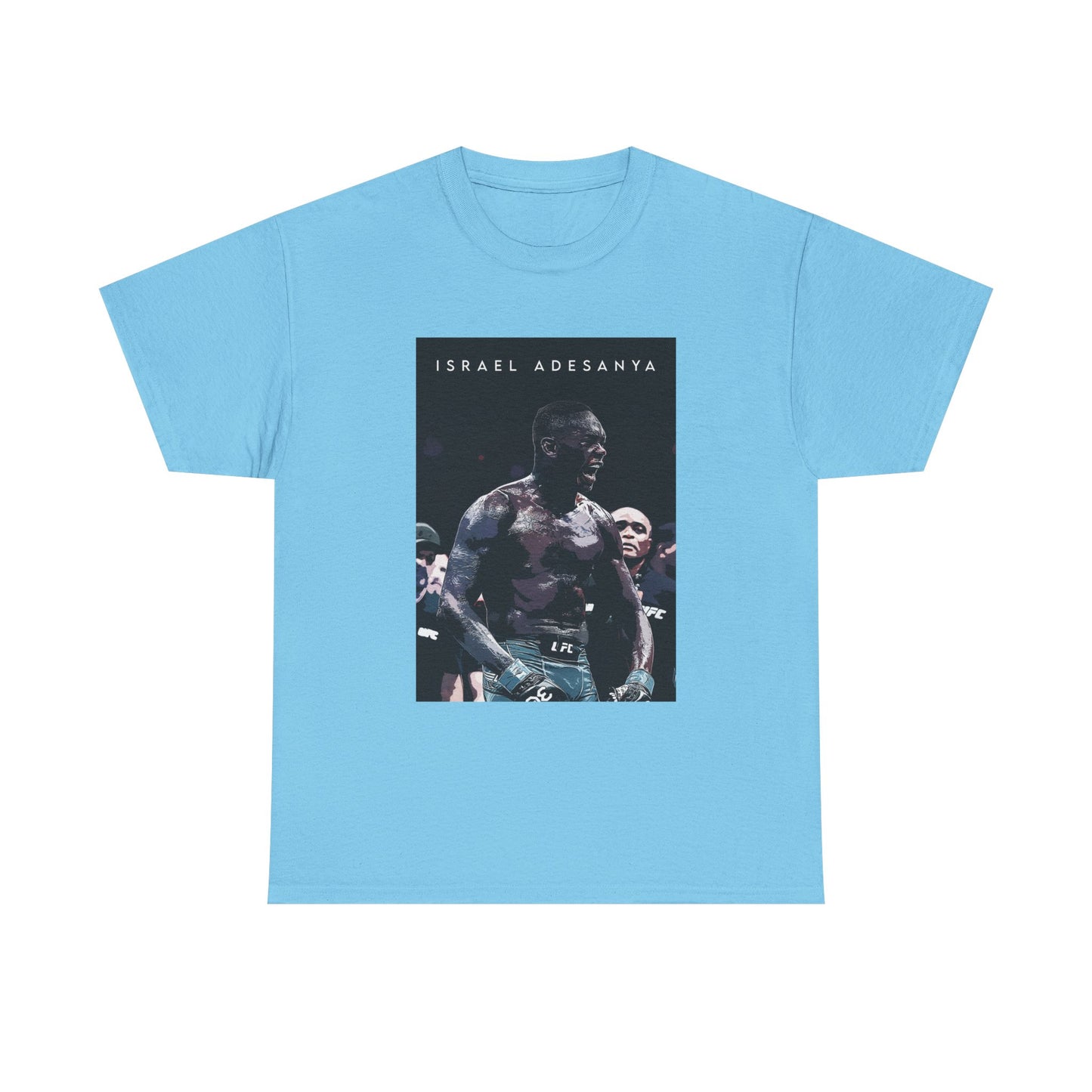 Israel Adesanya Tshirt Poster MMA UFC Merch Champ Graphic Unisex Heavy Cotton