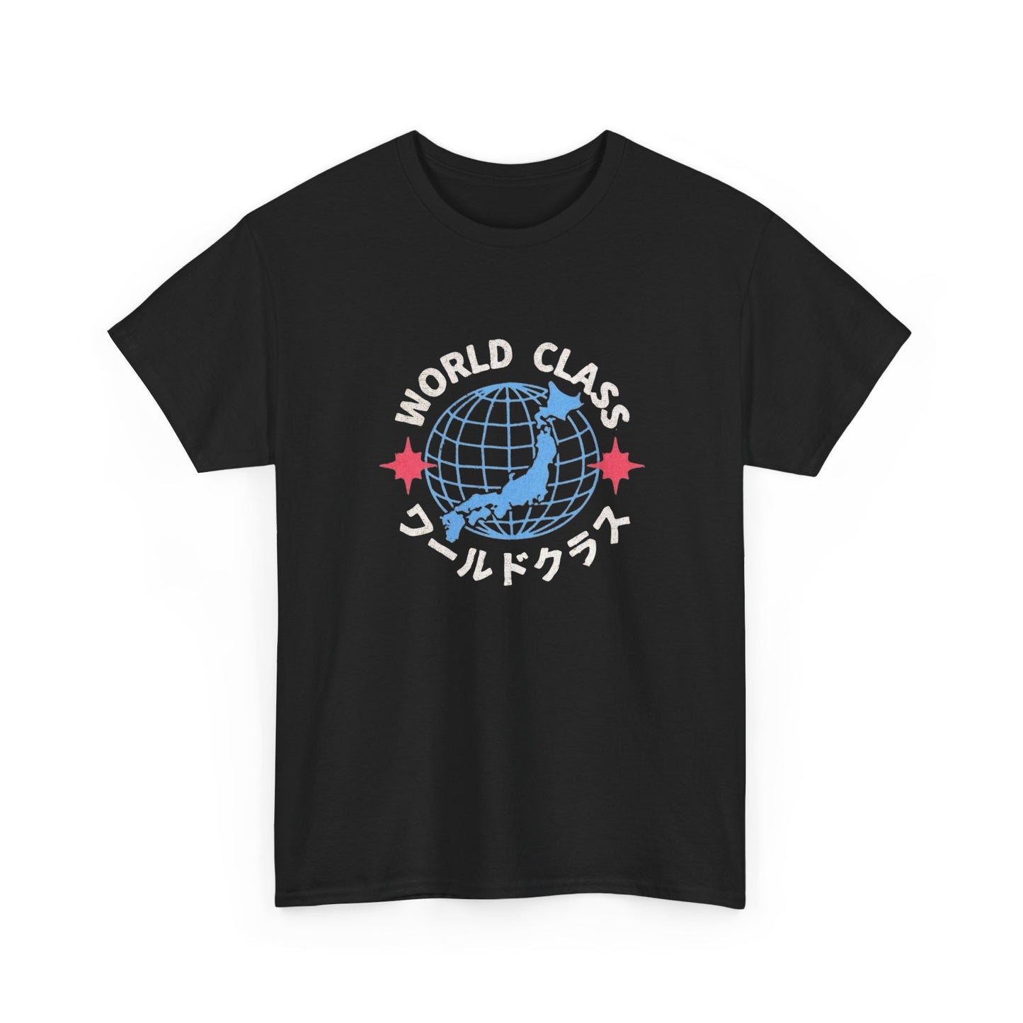 World Class Retro Graphic T Shirt Unisex Heavy Cotton Tee