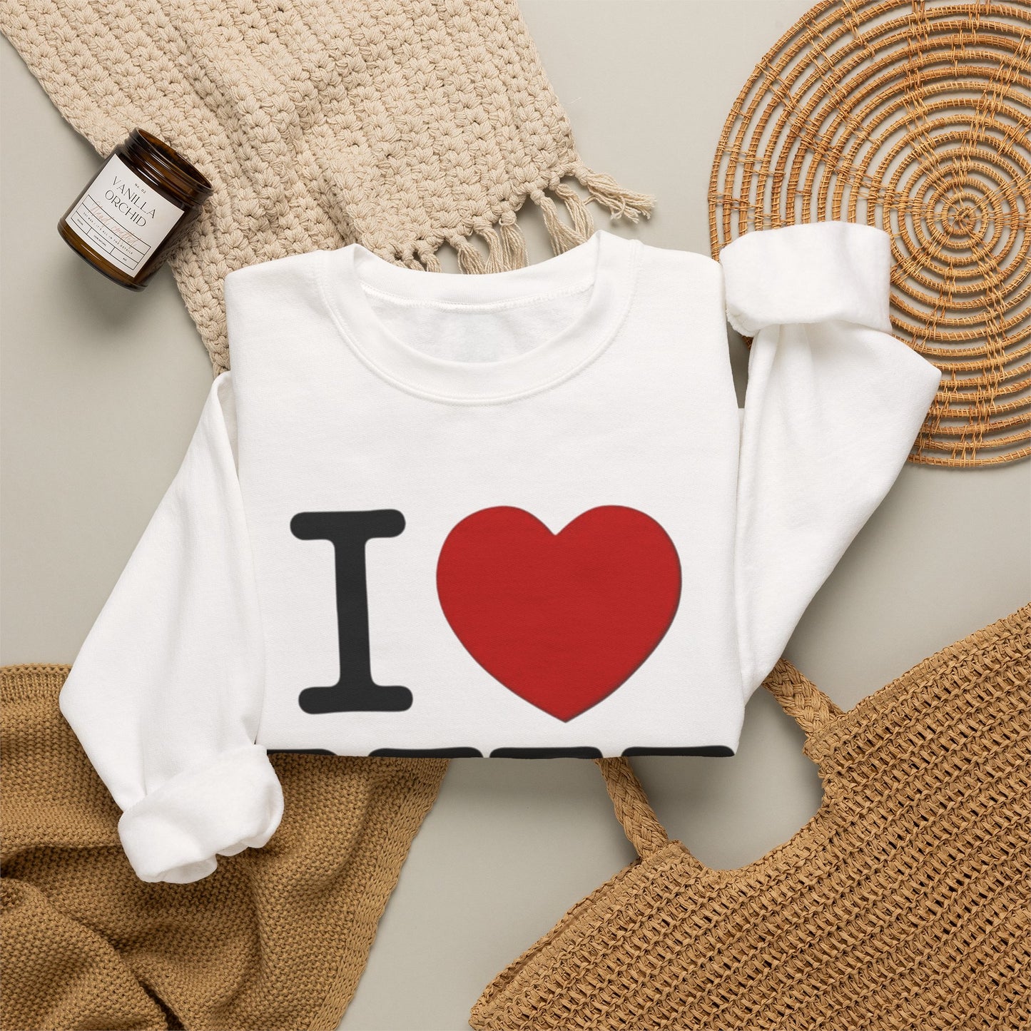 I Love New York Sweater NEW Unisex Heavy Blend™ Crewneck Sweatshirt