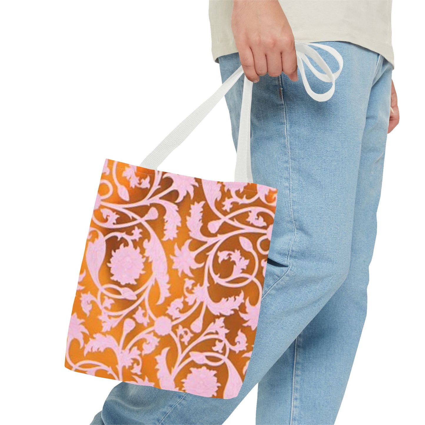 Pink And Orange Multi Color BRAND NEW MODERN Tote Bag (AOP)