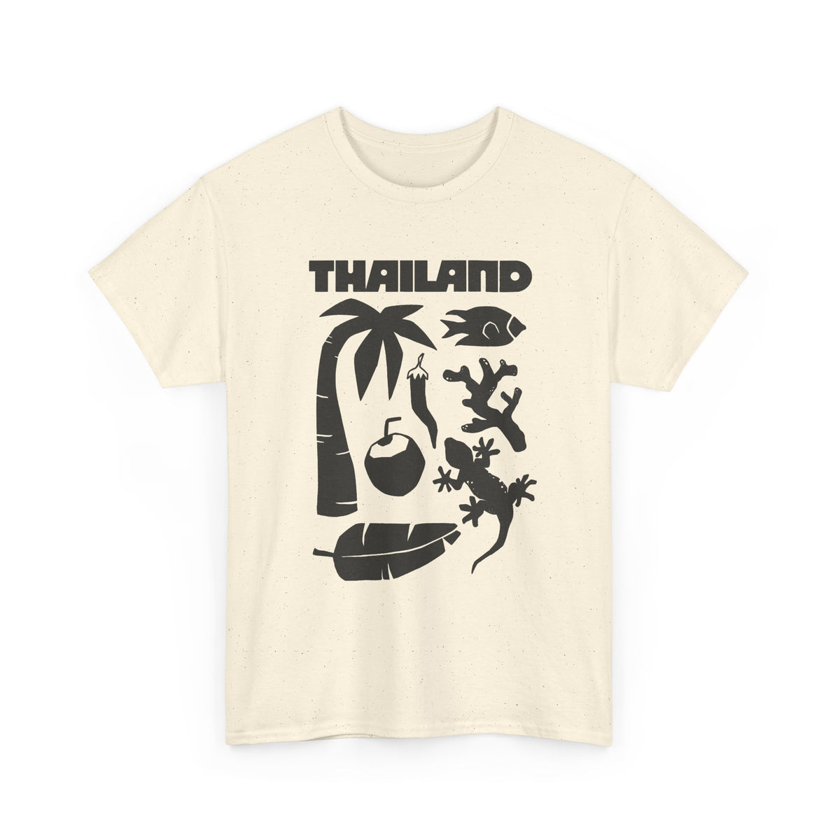 Thailand Travel Icons T-Shirt Men's Graphic Tee