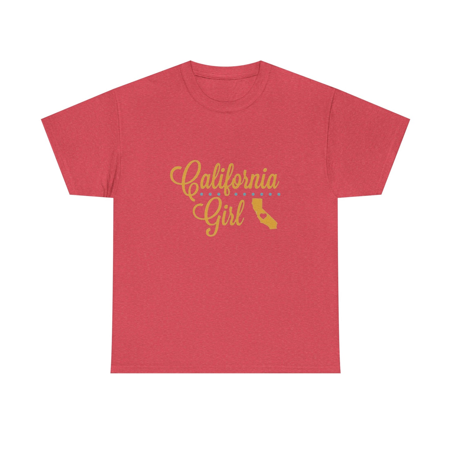 California Girl Retro Graphic T Shirt Unisex Heavy Cotton Tee