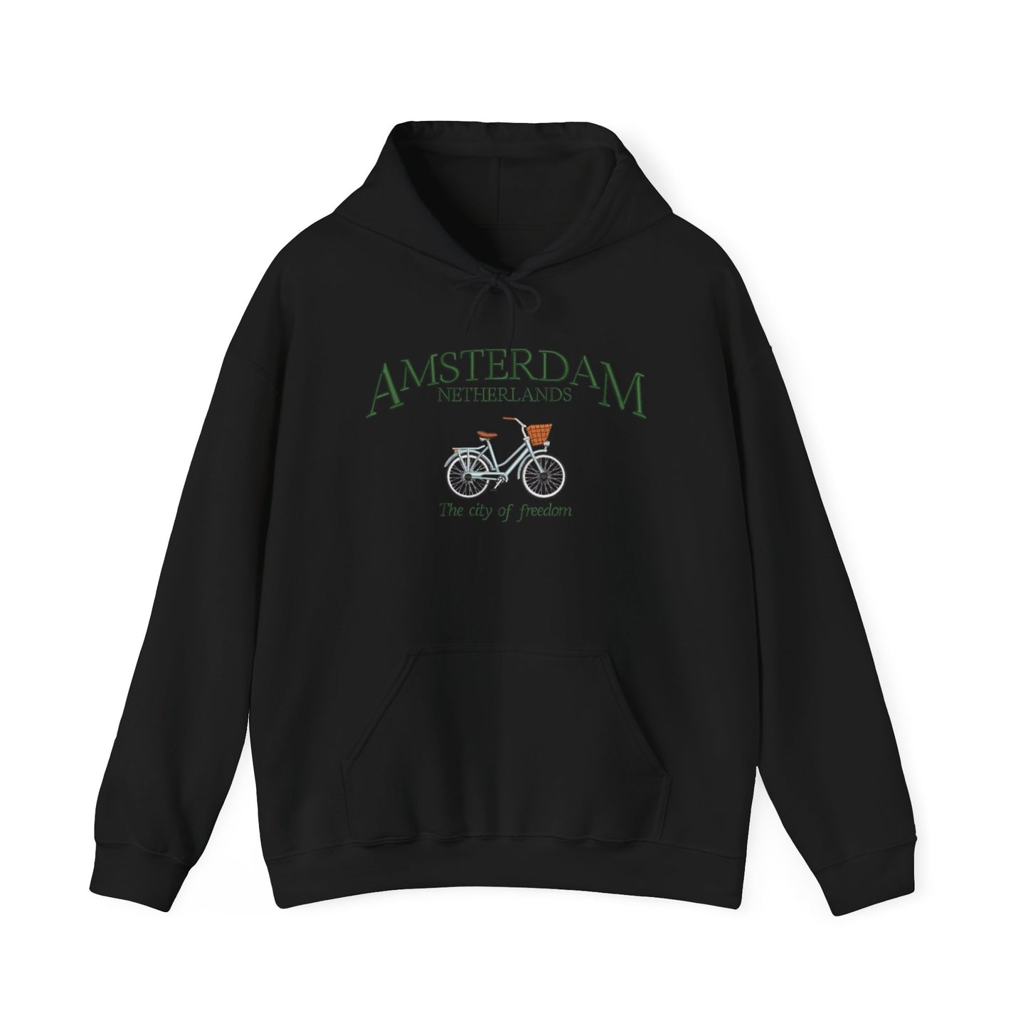 Amsterdam City Of Freedom Graphic Hoodie Heavy Blend Sweatshirt NEW