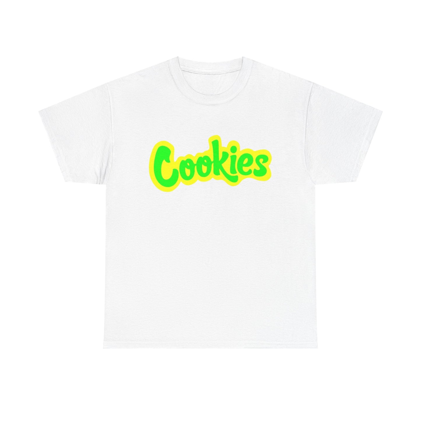 Cookies Tshirt Retro Logo Weed 420 California Unisex Heavy Cotton Tee