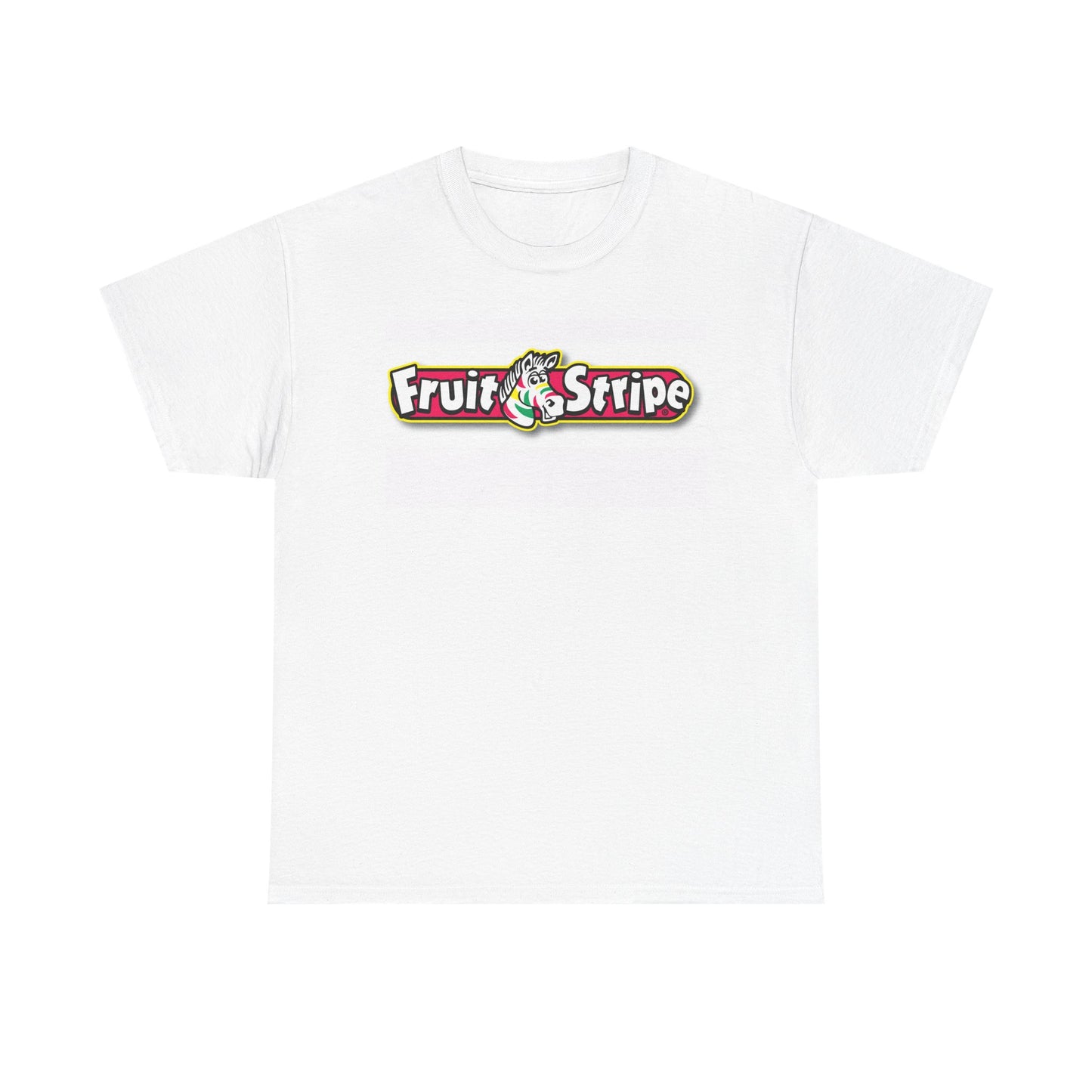 Fruit Stripe Zebra Gum Graphic T Shirt Vintage 90s Unisex Heavy Cotton Tee