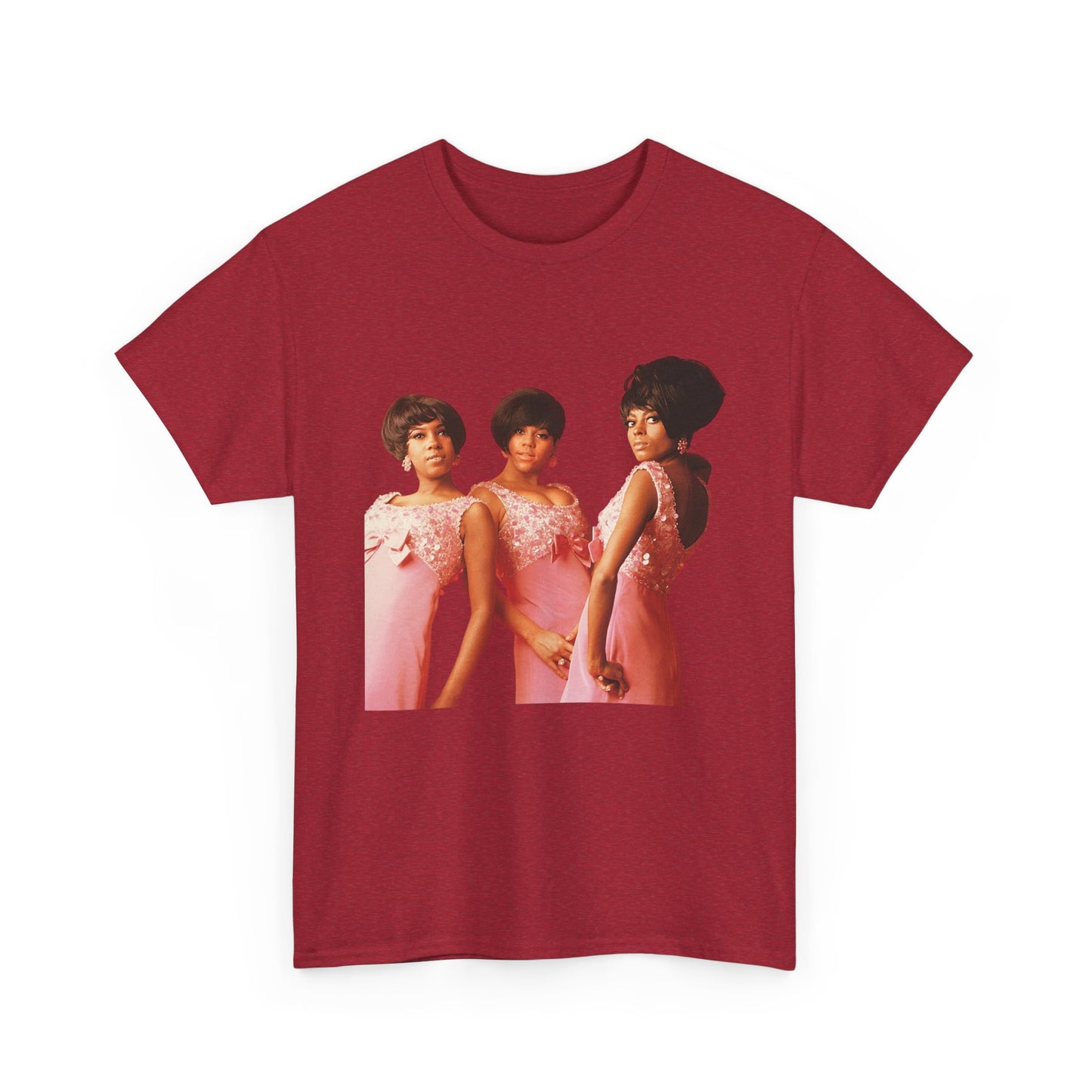 The Supremes Tshirt Vintage Diana Ross Retro Poster Unisex Heavy Cotton Tee 71