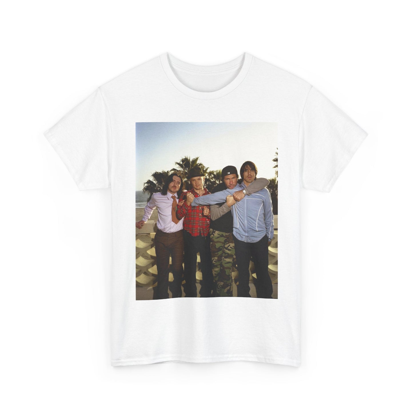 Red Hot Chili Peppers shirt California vintage retro rock Unisex Heavy Cotton