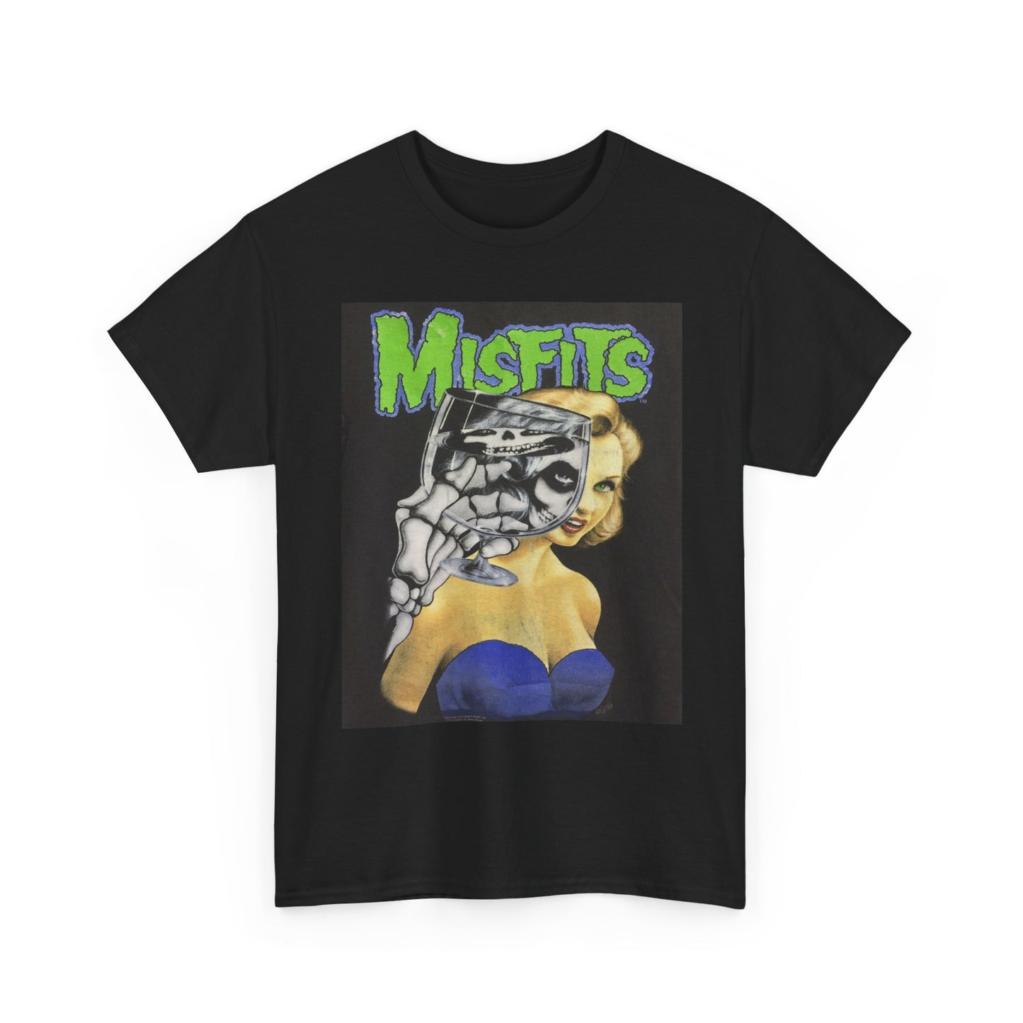 Misfits Graphic T Shirt Vintage Metal Women Retro Unisex Heavy Cotton Tee