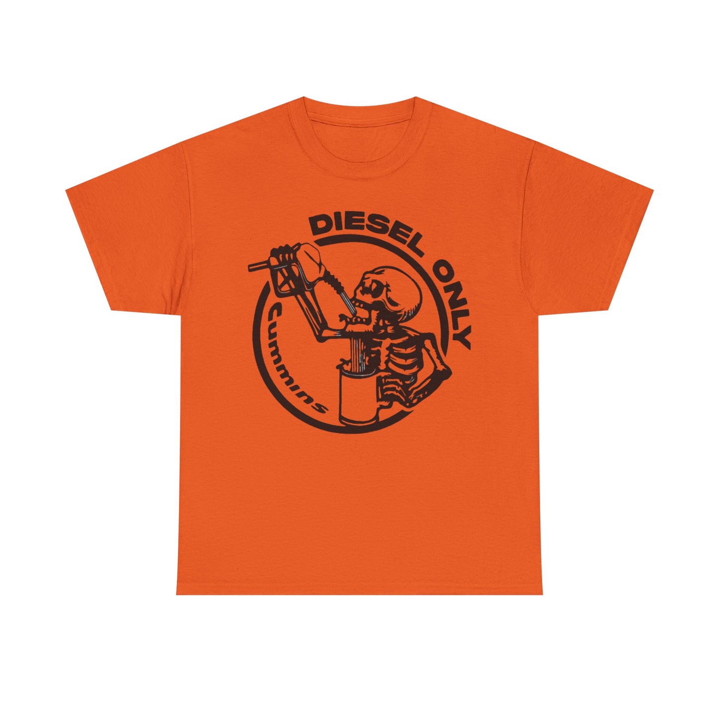 Diesel Only Cummins Graphic T Shirt Unisex Heavy Cotton Tee NEW