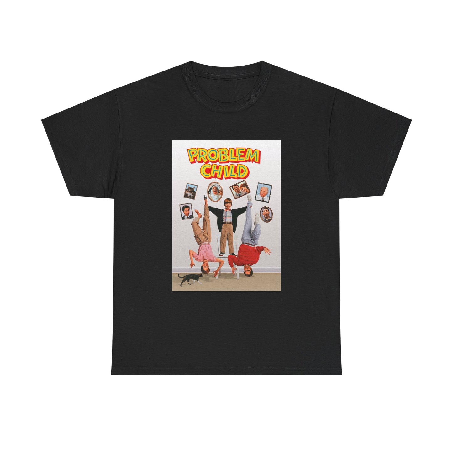 Problem Child T shirt Funny Movie Poster Vintage Unisex Heavy Cotton Tee
