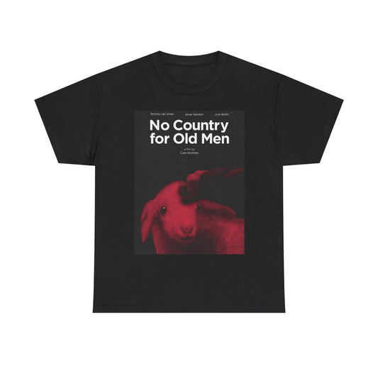 No Country For Old Men Retro Shirt Vintage Movie Poster Unisex Heavy Cotton Tee1