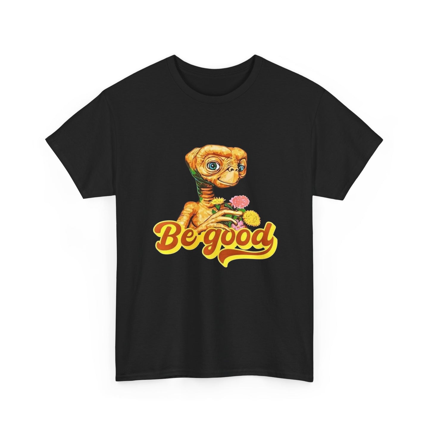 Be Good ET Alien Vintage Graphic T Shirt NEW ADULT Tee