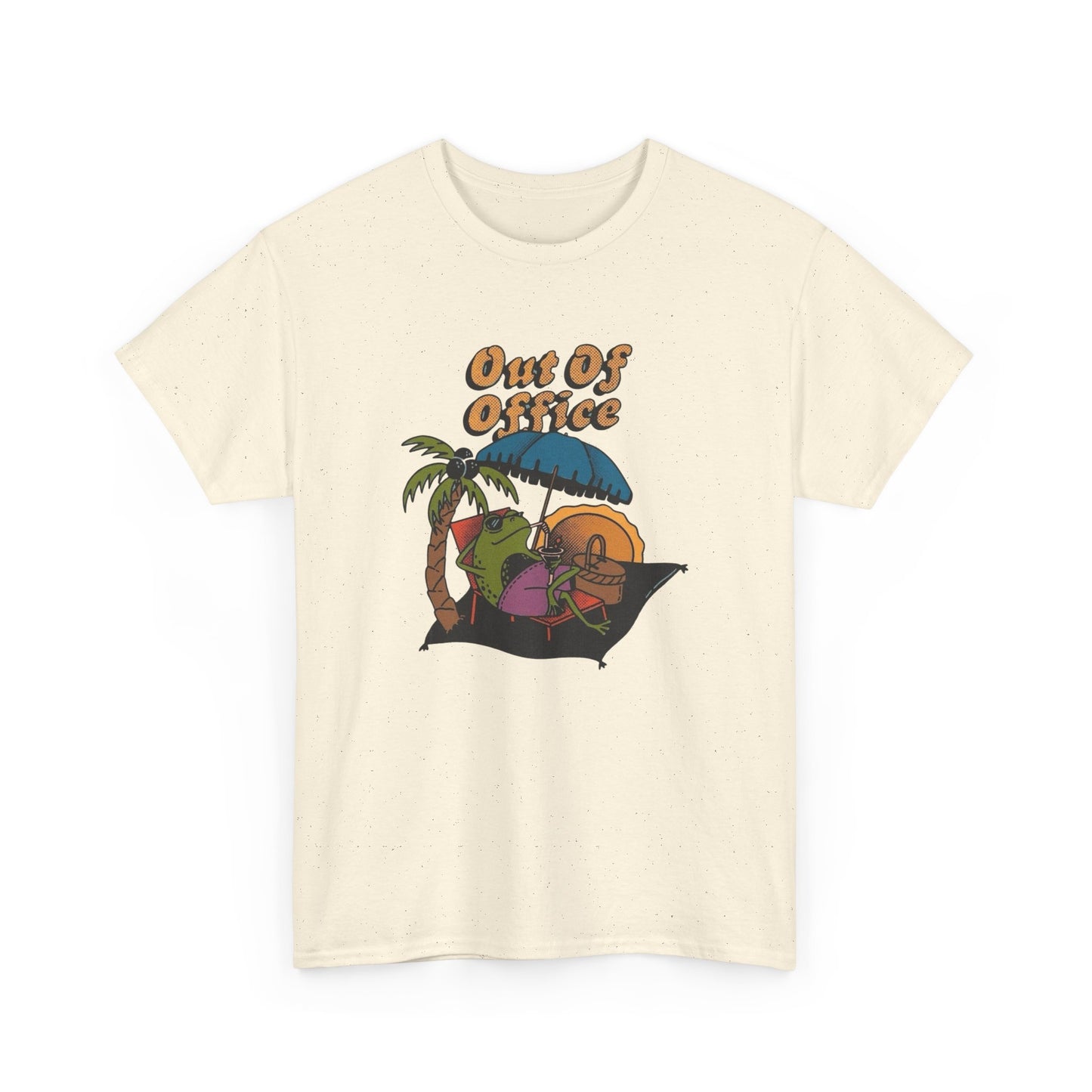 Out Of Office Funny T Shirt Graphic Unisex Heavy Cotton Tee NEW GIFT
