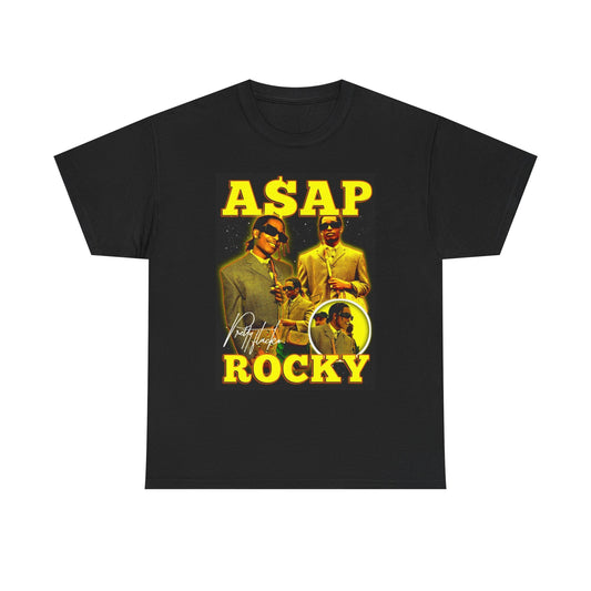 ASAP Rocky Graphic T Shirt Vintage Unisex Heavy Cotton Tee