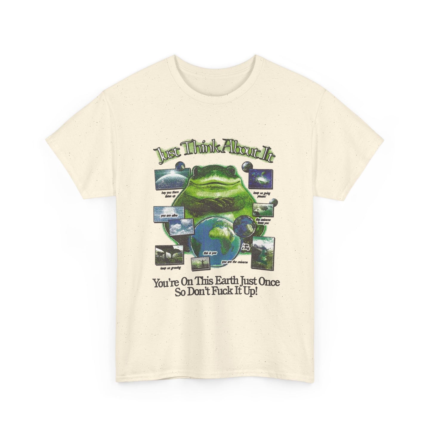 Live Your Life Graphic T Shirt Unisex Heavy Cotton Tee Gift Vintage