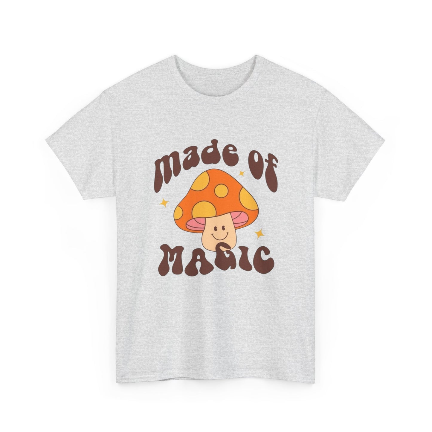 Made Of Magic Mushrooms Graphic T Shirt NEW ADULT TEE