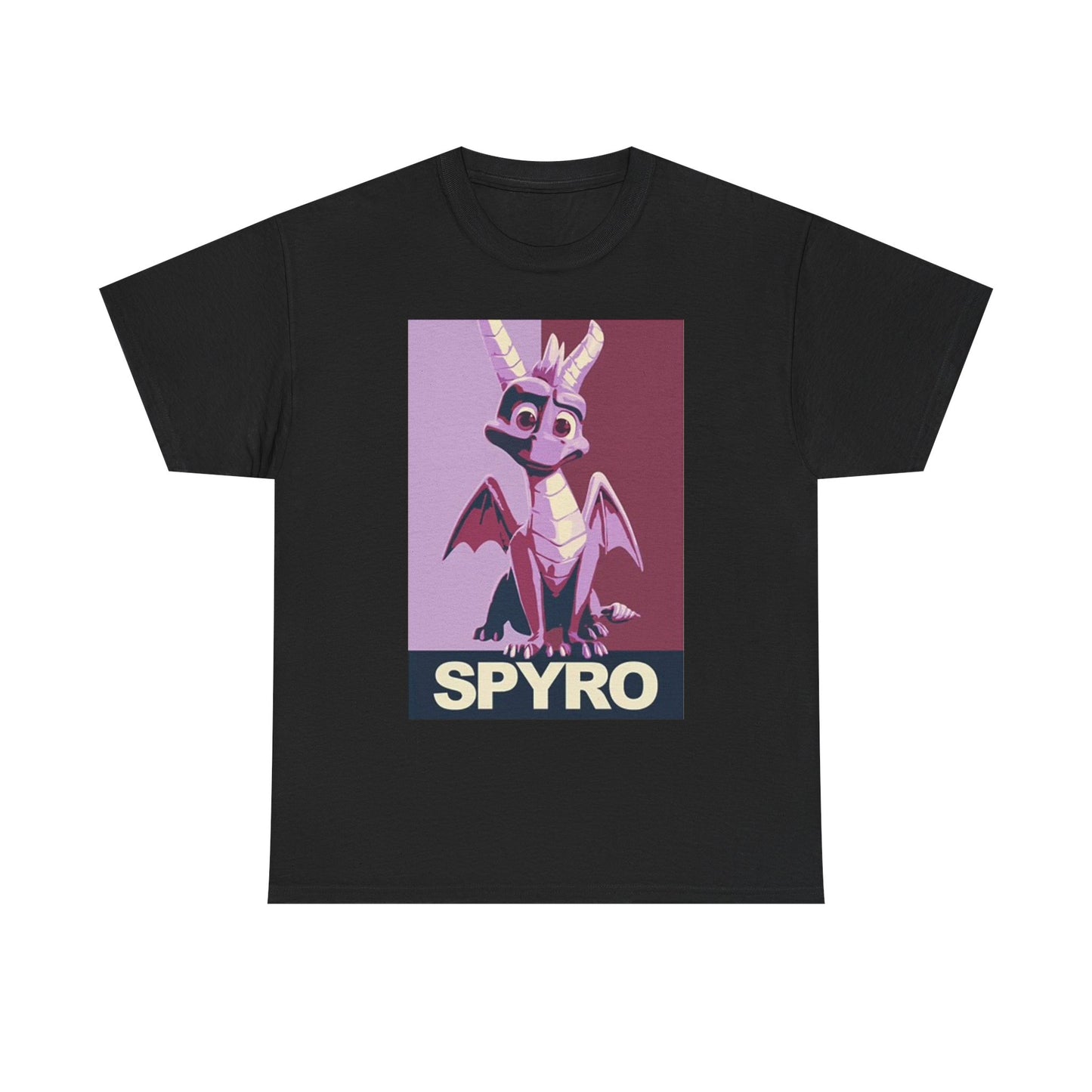 Spyro Graphic T Shirt Vintage VIdeo Games Retro Unisex Heavy Cotton Tee