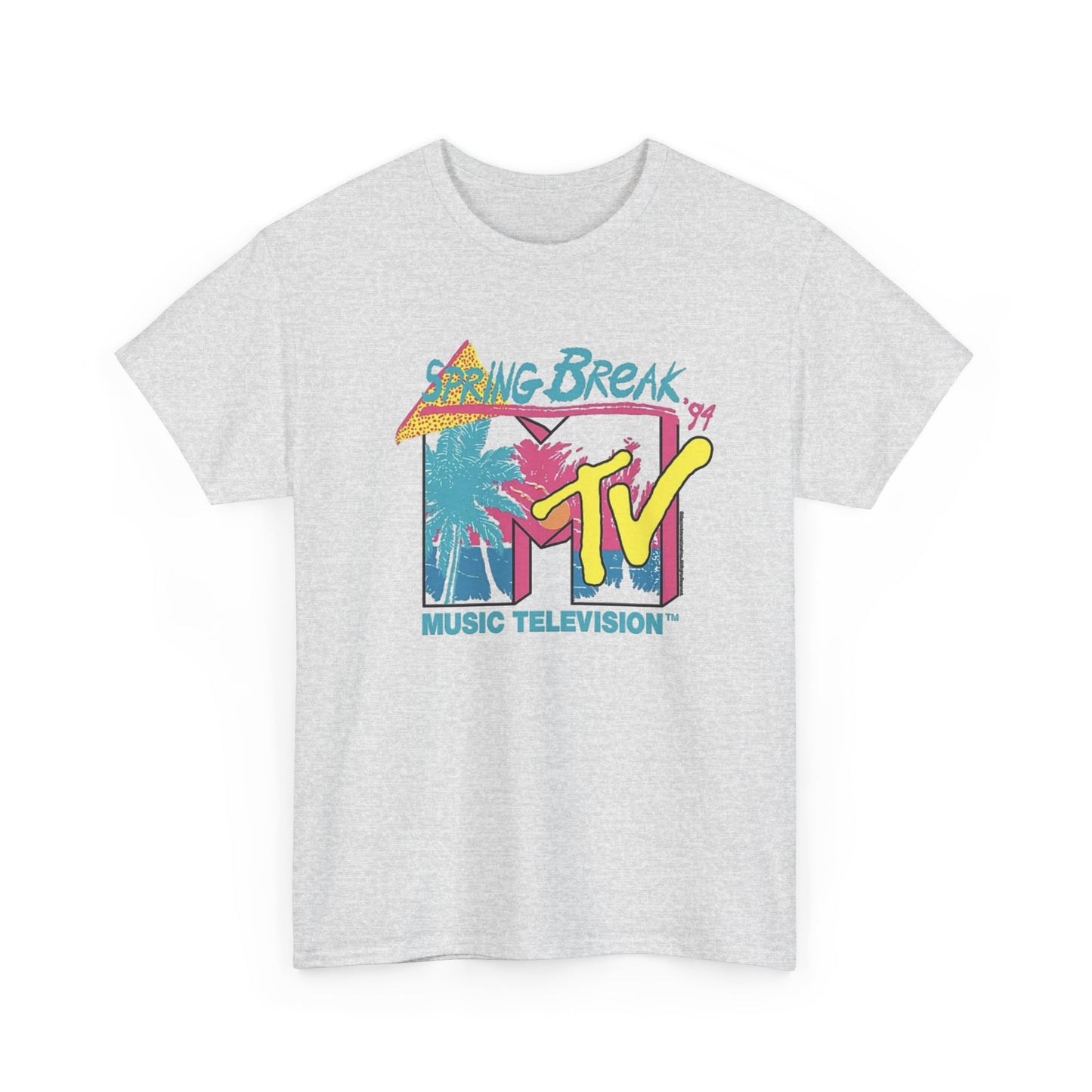 MTV Spring Break 94 Graphic T Shirt Vintage Heavy Cotton Tee