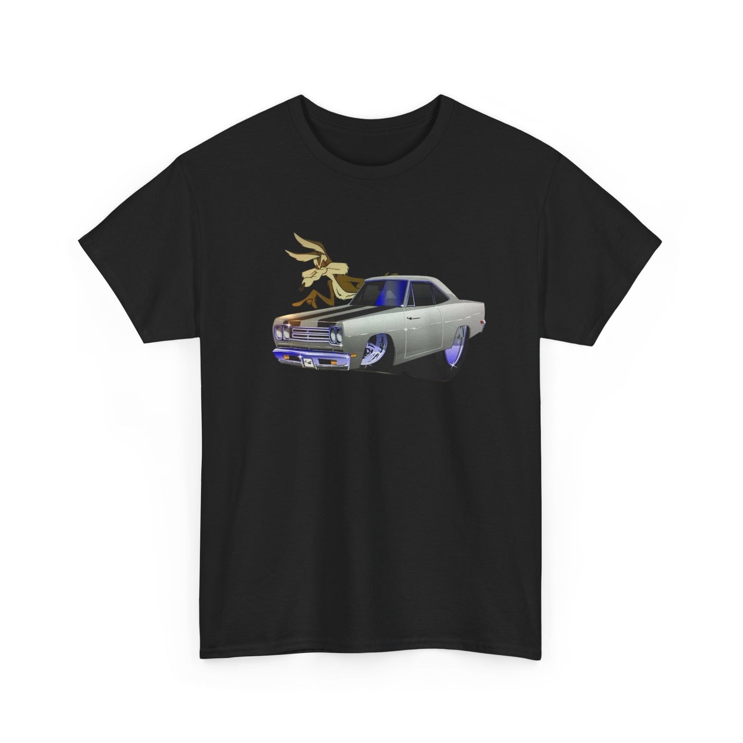 Plymouth Roadrunner Classic Graphic T Shirt Unisex Heavy Cotton Tee NEW