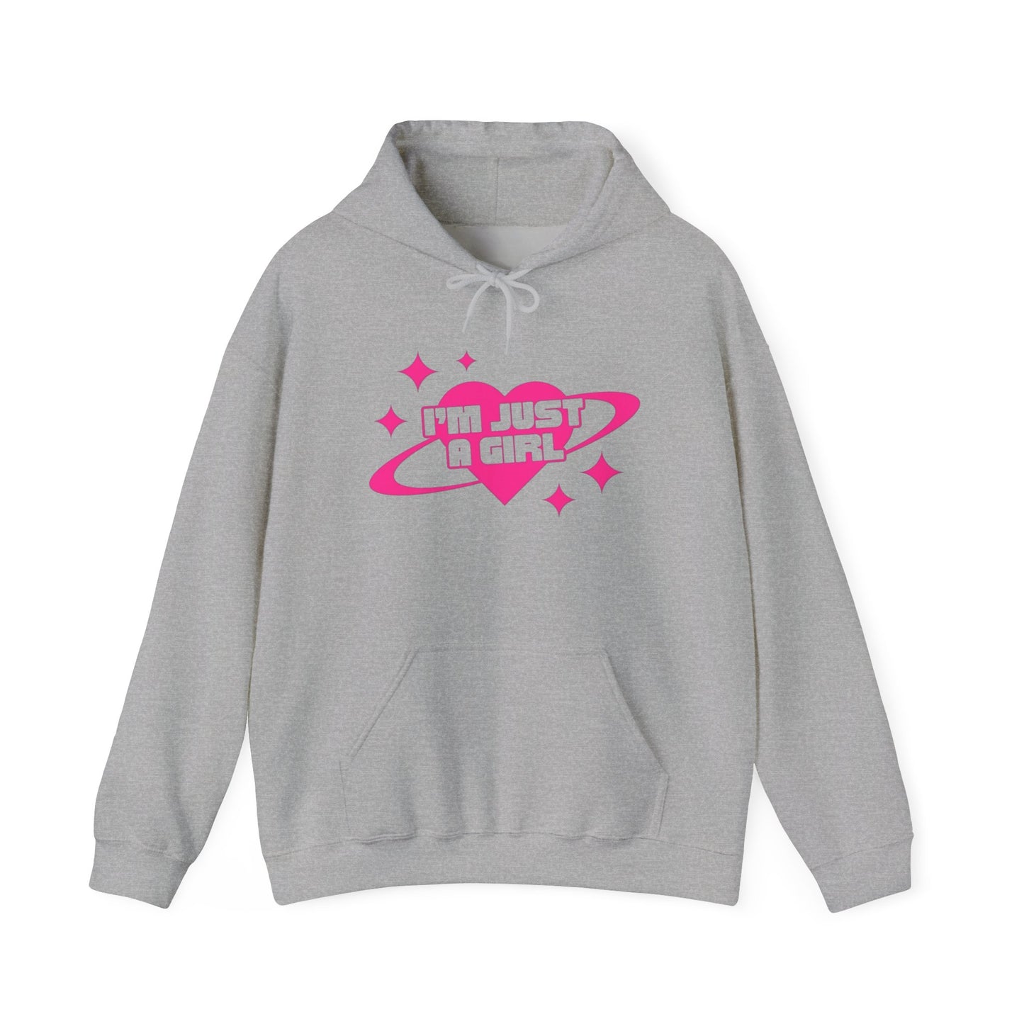 I'm Just A Girl Graphic Hoodie Heavy Blend™ Hooded Sweatshirt