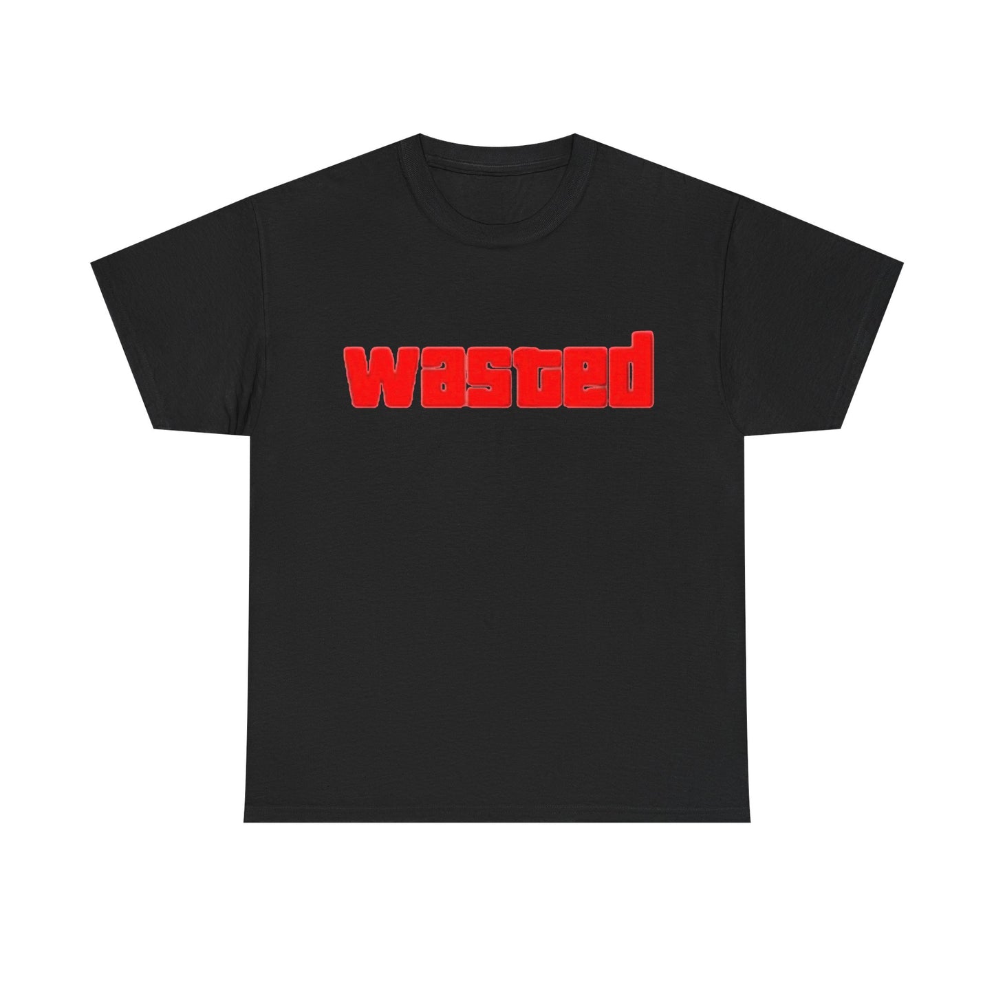 Wasted GTA Graphic Shirt Gaming Gamer Grand Theft Auto Unisex Heavy Cotton Tee