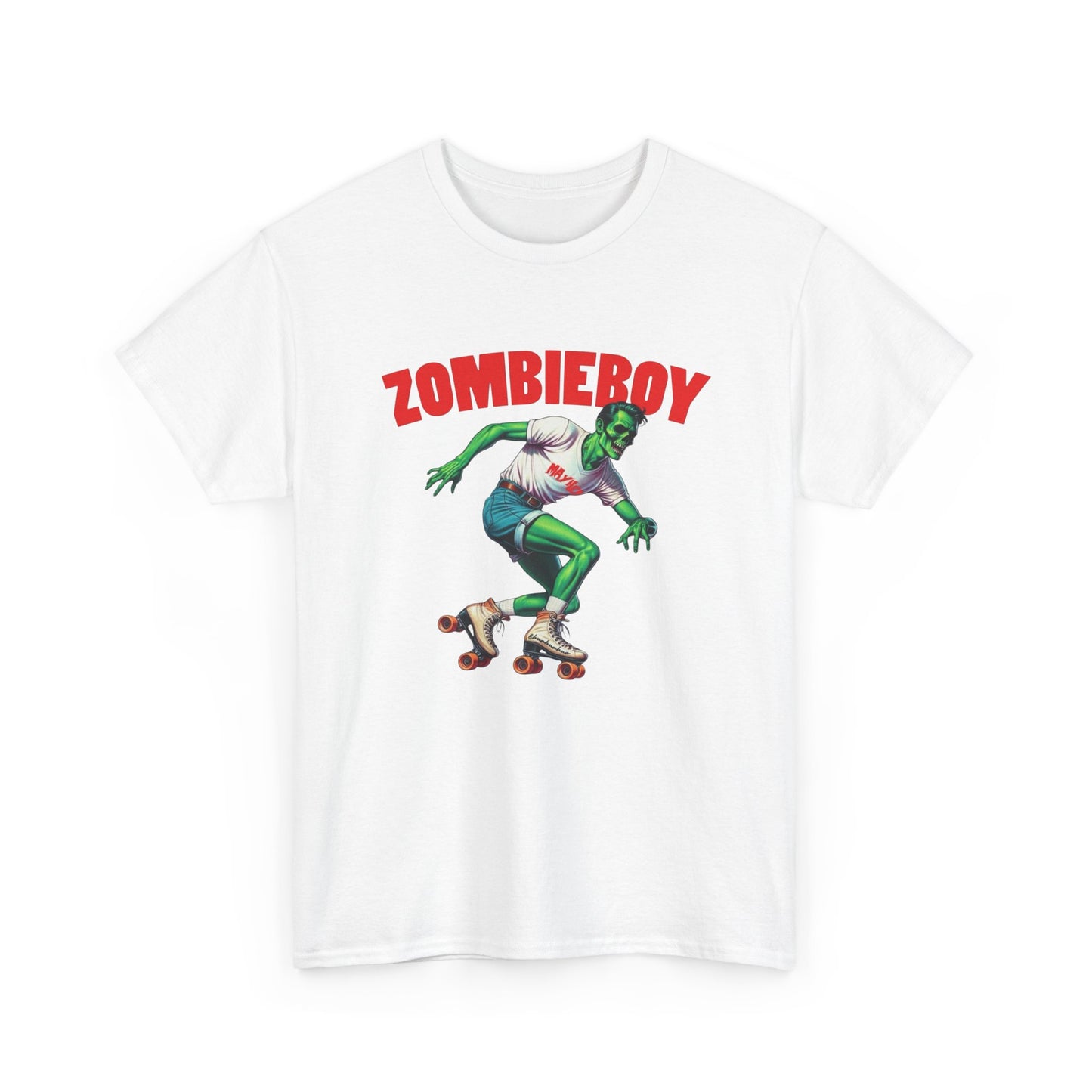 Zombie Boy Graphic T Shirt Unisex Heavy Cotton Tee