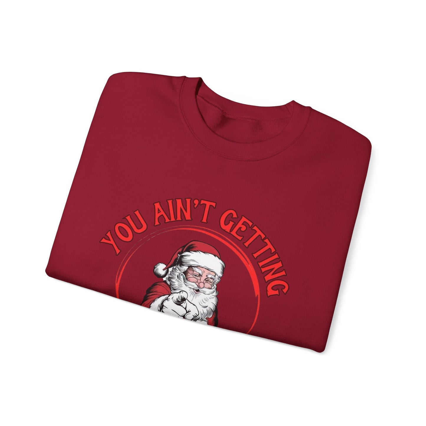 Funny Santa Christmas Sweater NEW Unisex Heavy Blend™ Crewneck Sweatshirt