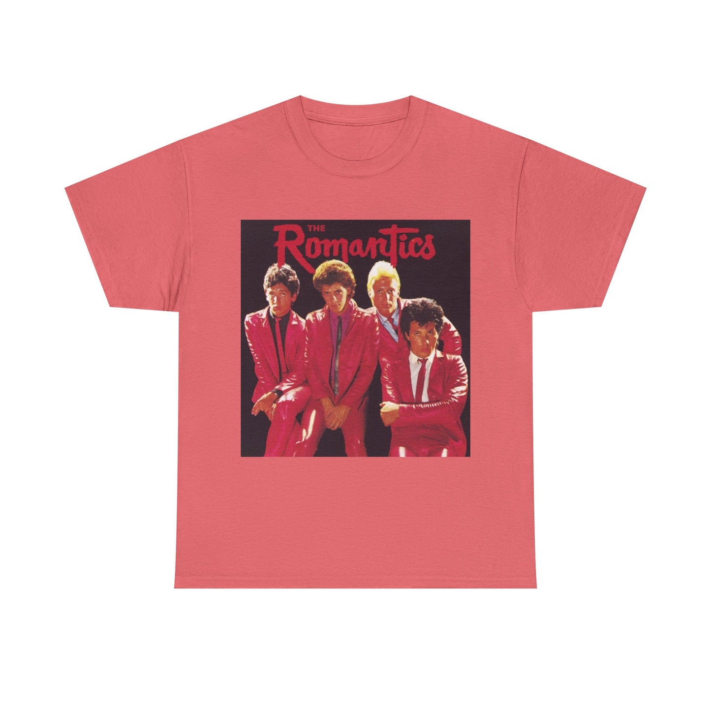 The Romantics Tshirt Vintage Band Poster Retro Unisex Heavy Cotton Tee