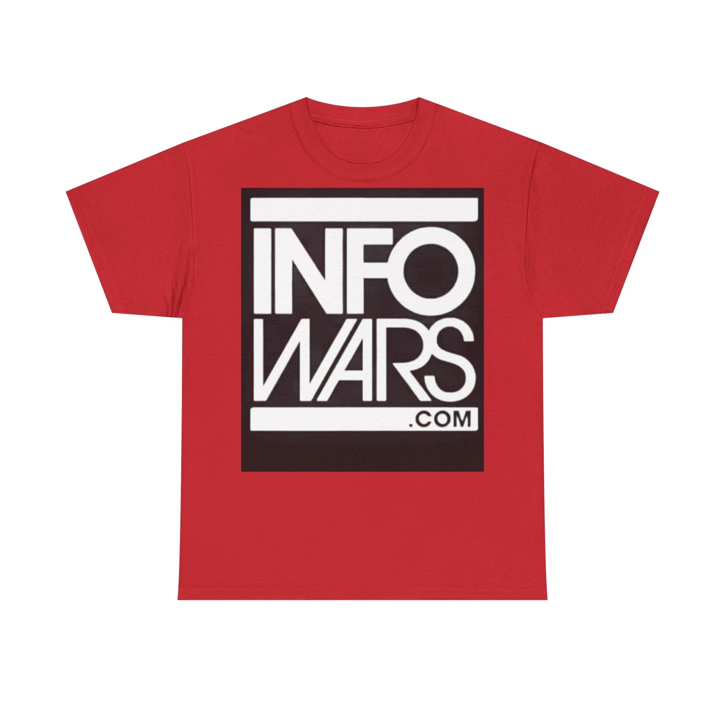 Info Wars Tshirt Alex Jones Rogan American Funny Podcast Unisex Heavy Cotton Tee