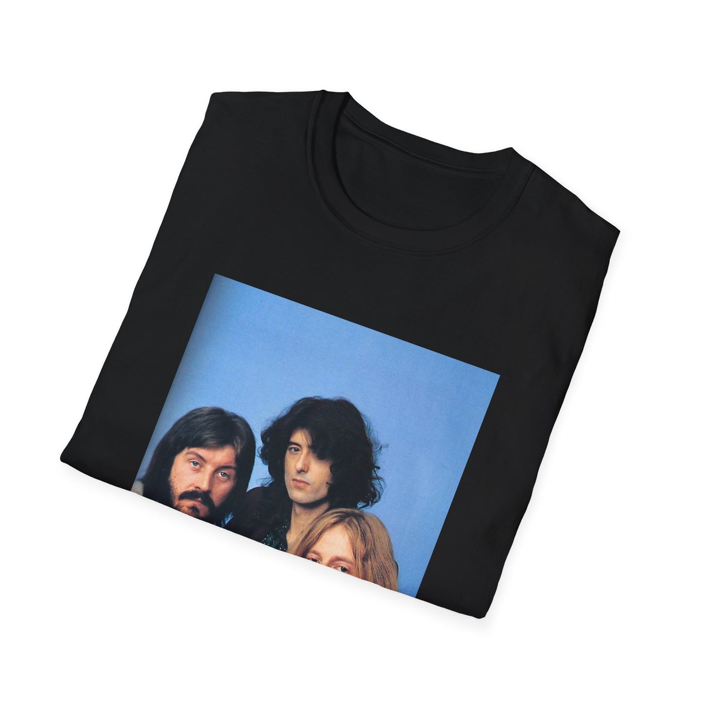 Led Zeppelin T-shirt rock retro vintage band tee Unisex Softstyle T-Shirt