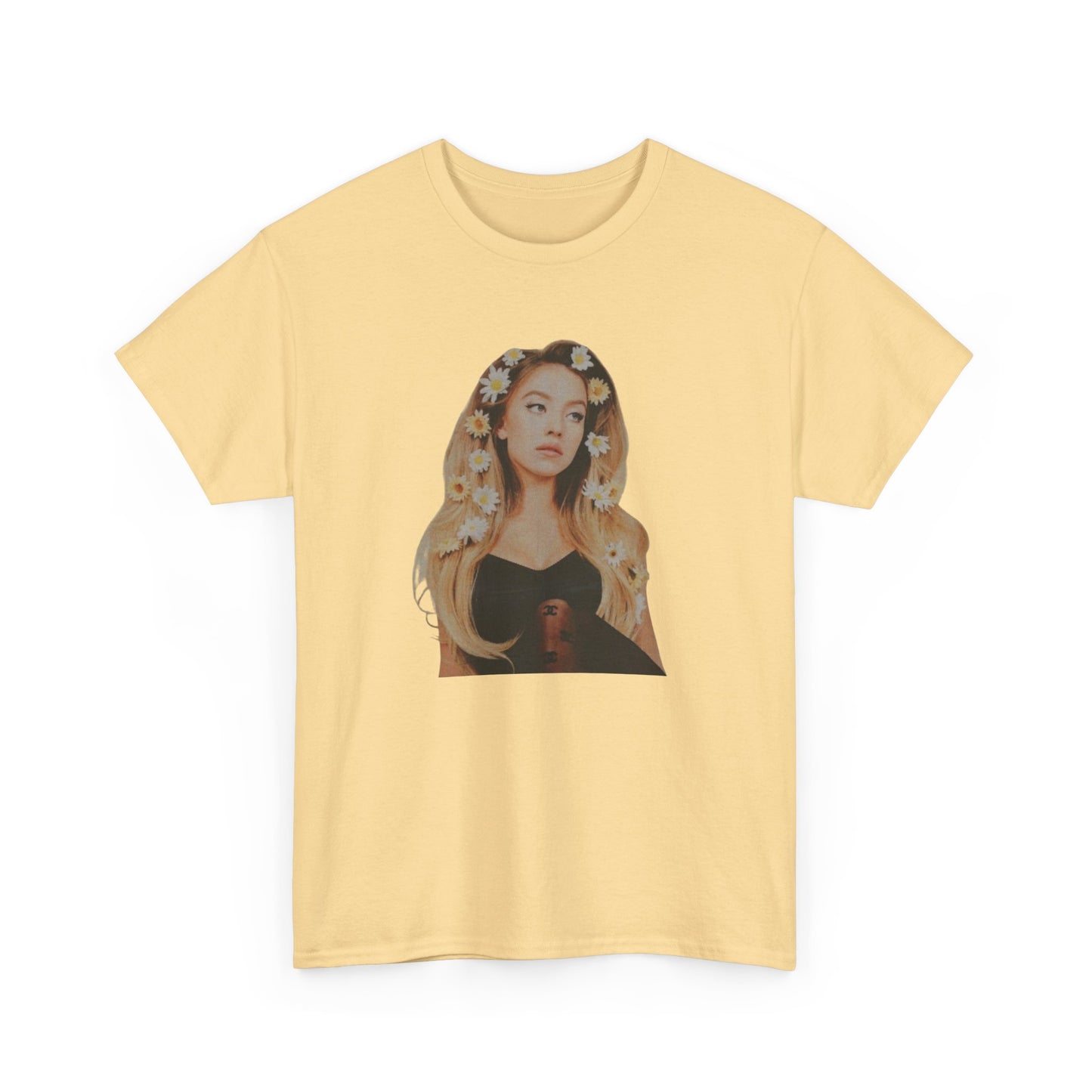 Sydney Sweeney Graphic T-Shirt Comfy Cotton Tee Brand NEW
