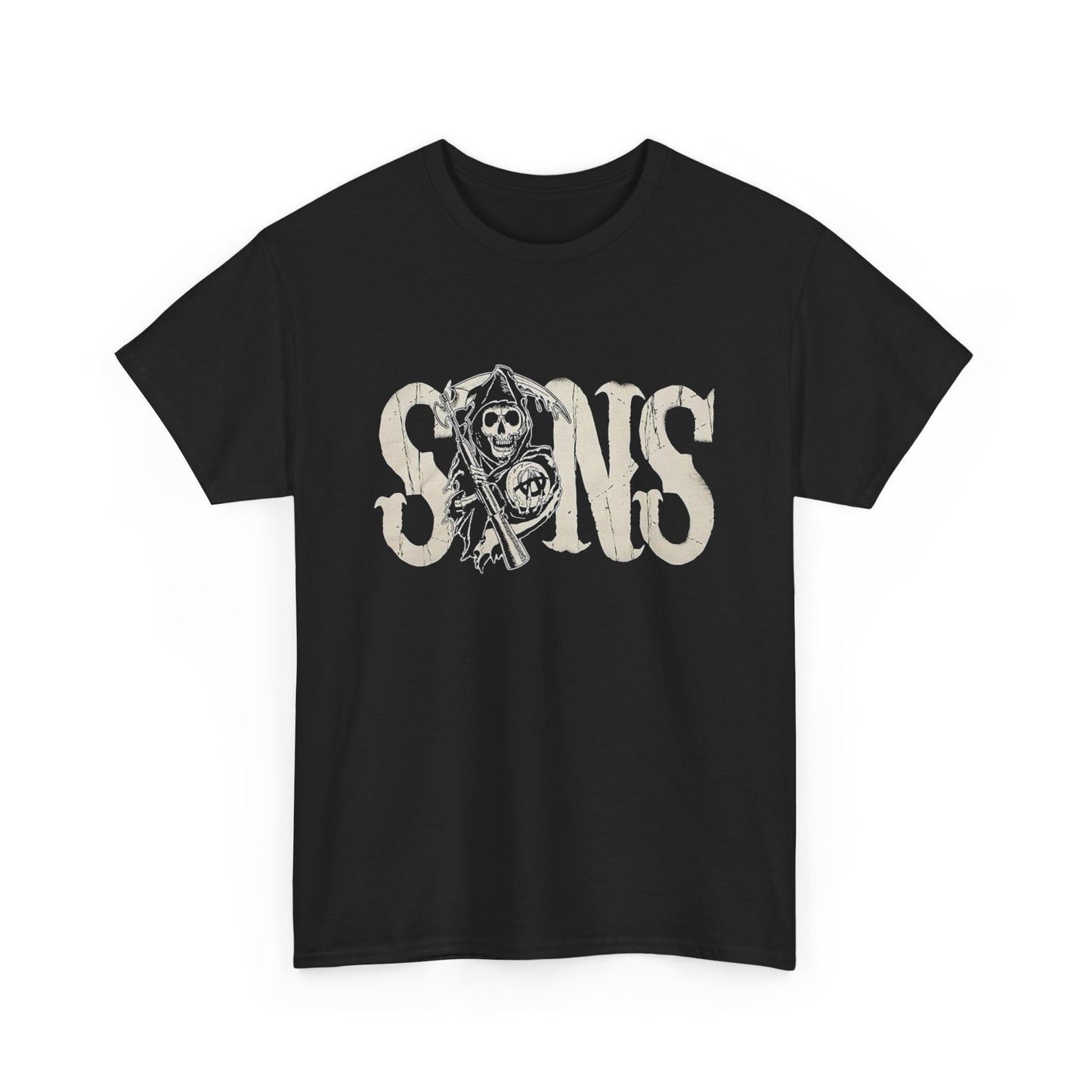 Sons Of Anarchy Graphic T Shirt NEW ADULT Unisex Heavy Cotton Tee