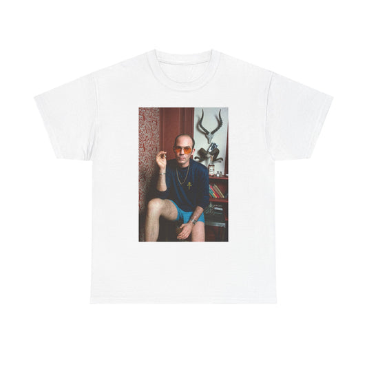 Hunter S Thompson Graphic T Shirt Vintage Retro Unisex Heavy Cotton Tee