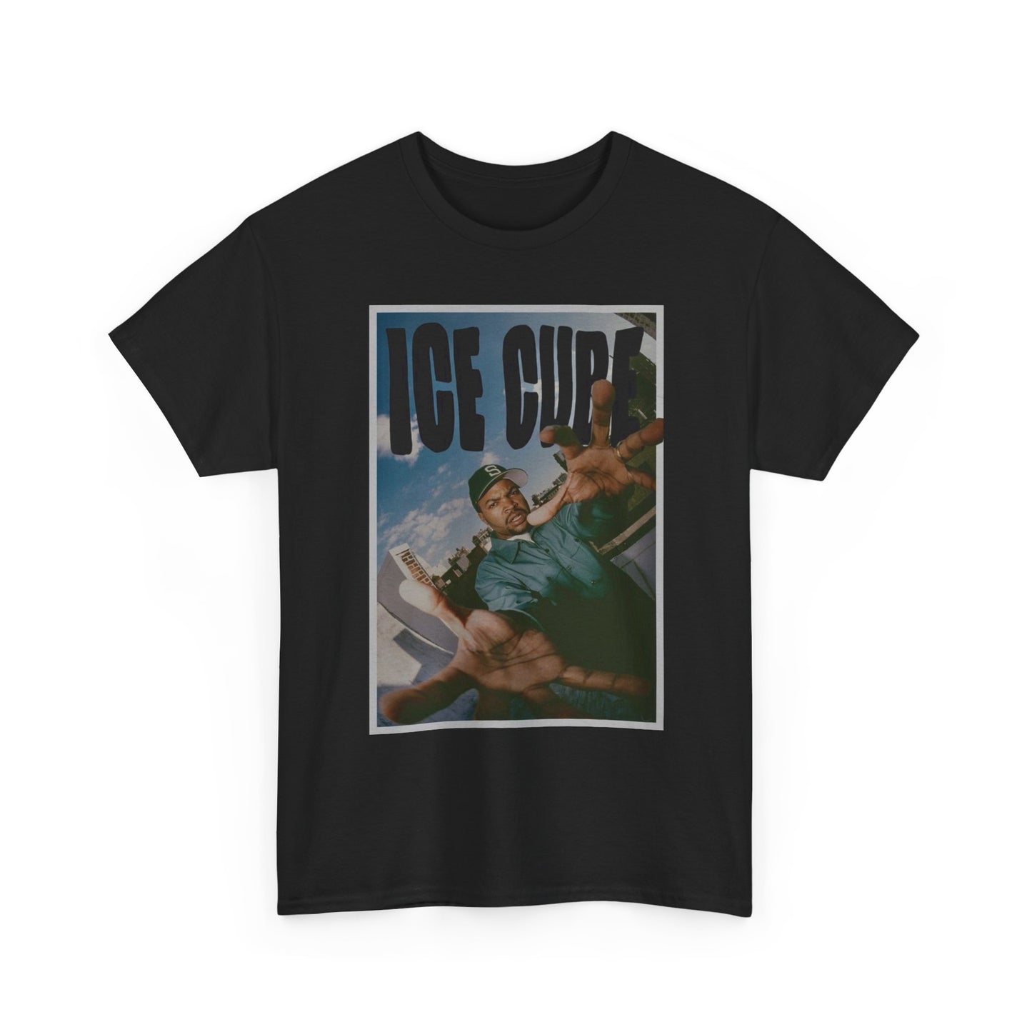 Ice Cube Vintage Cali Graphic T Shirt S-5XL NEW Unisex Heavy Cotton Tee