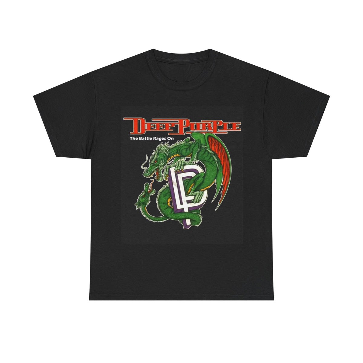 Deep Purple Tshirt Vintage Rock Poster Album Cover Unisex Heavy Cotton Tee