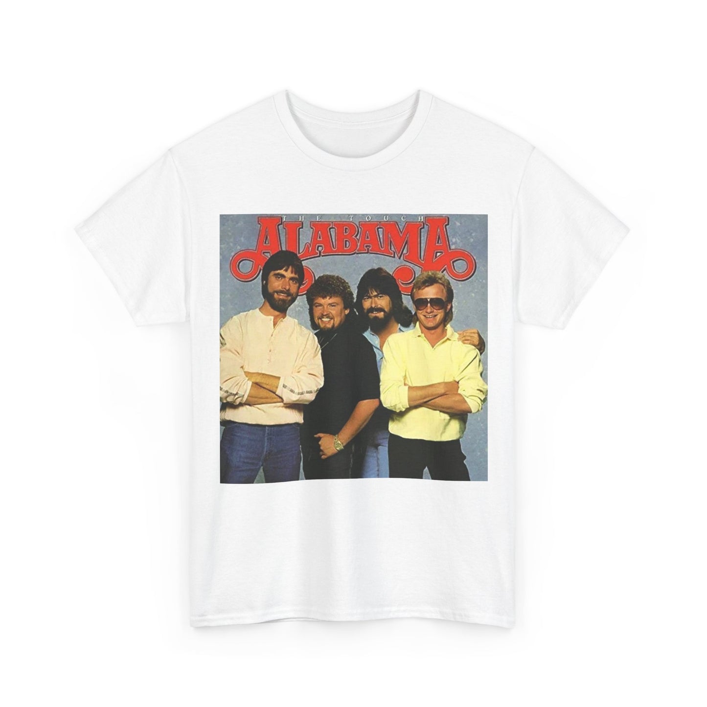 Alabama Band Tshirt Retro Country Merch Unisex Heavy Cotton Tee