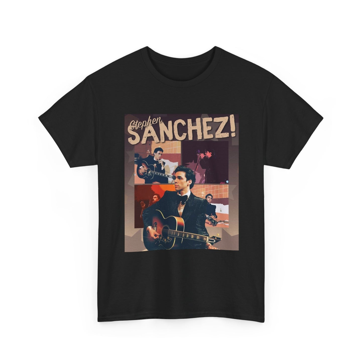 Stephen Sanchez Tshirt Pop Music Nashville Unisex Heavy Cotton Tee