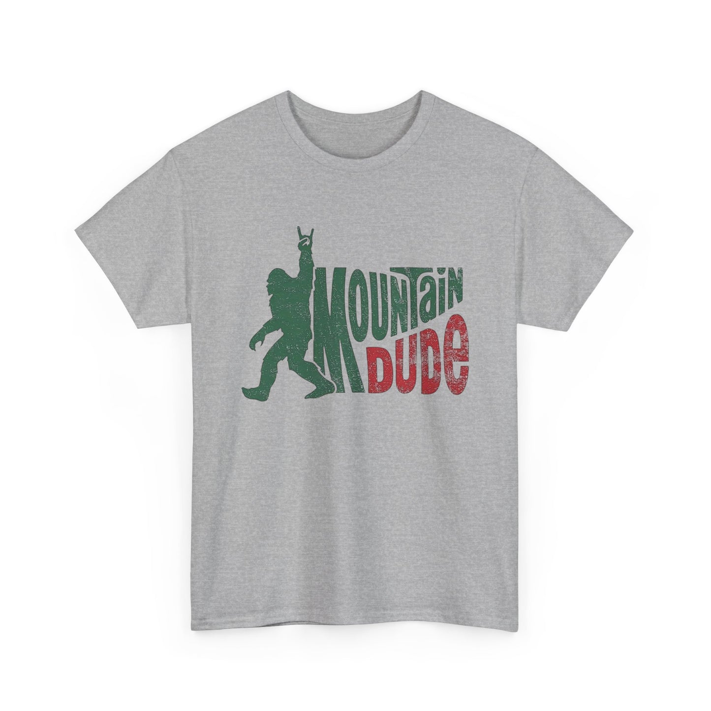 Mountain Dude Big Foot Funny Graphic T Shirt Heavy Cotton Tee NEW ADULT UNISEX
