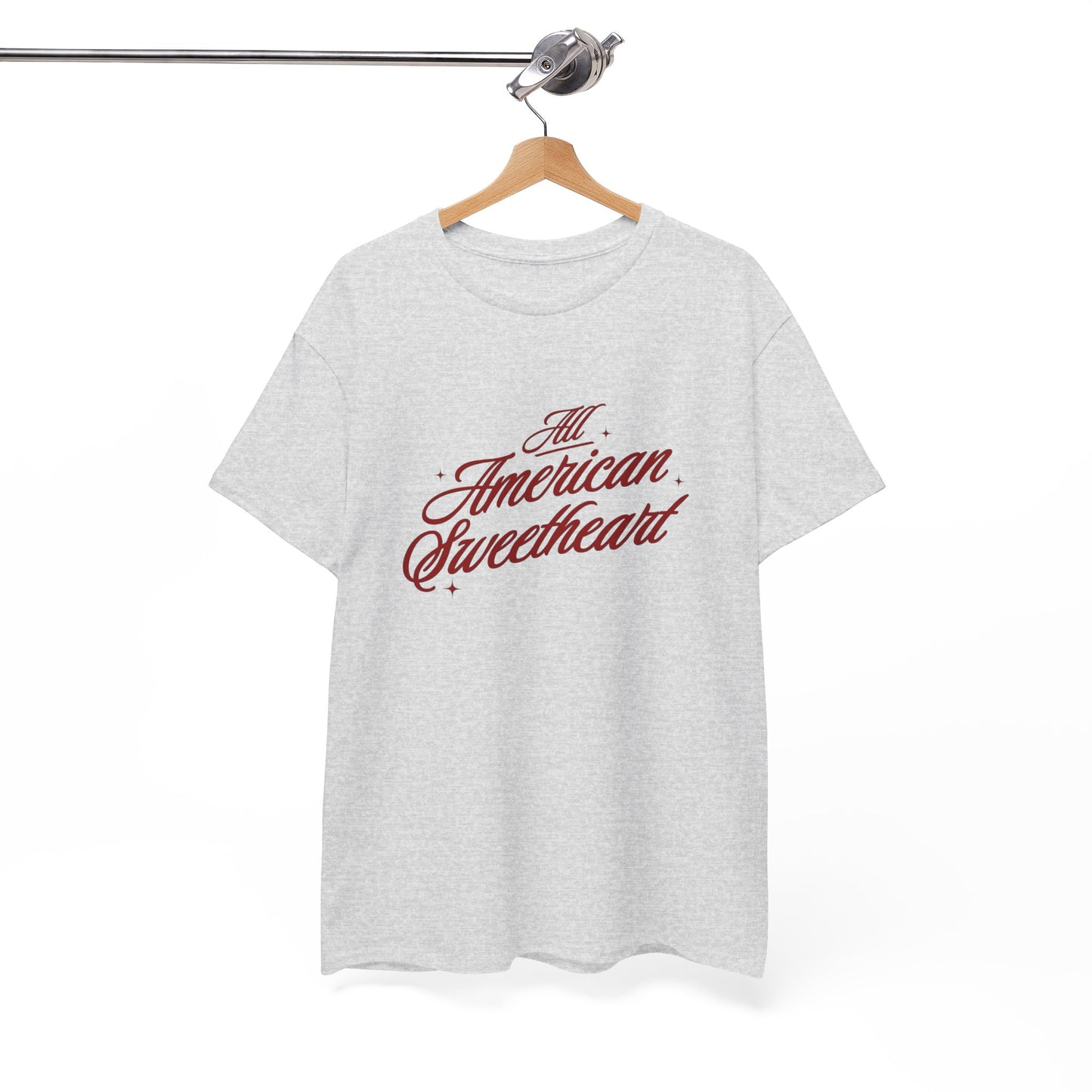The All American Sweetheart Graphic T Shirt NEW ADULT Unisex Heavy Cotton Tee